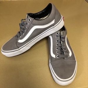 Vans Grey / white custom old school